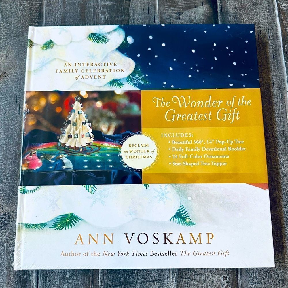 Wonder of the Greatest Gift Ann Voskamp Family Advent Book Set